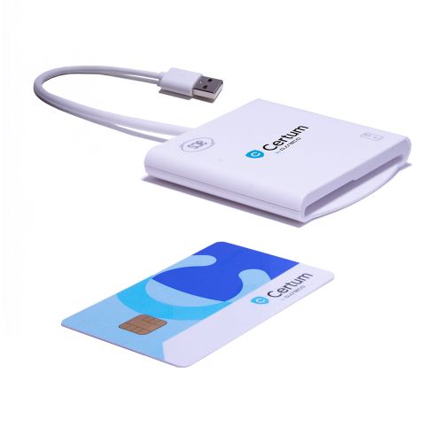 Podpis elektroniczny w zestawie z kartą i czytnikiem Certum Standard — zdjęcie 4